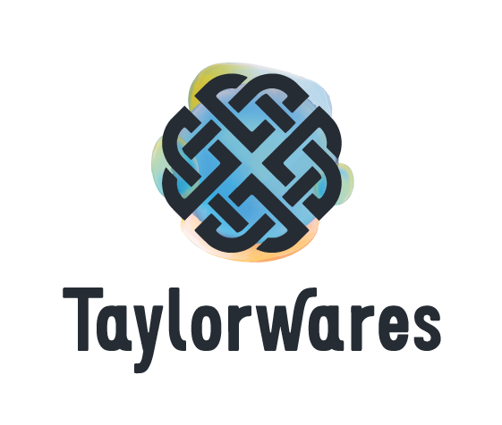 Taylorwares colourful logo mark